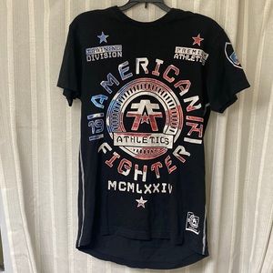Buckle American Fighter tee. Mens S